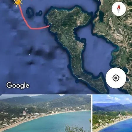 Daire Corfu Escape Four Agios Georgios Pagon