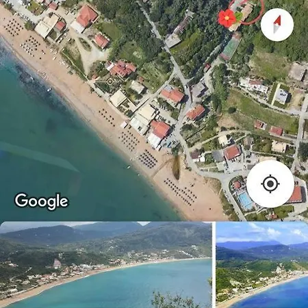 Lägenhet Corfu Escape Four Agios Georgios Pagon