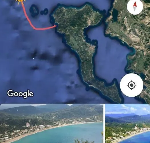 Apartament Corfu Escape Four Agios Georgios Pagon